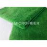Buy cheap OEM Plush Reusable Microfiber Cloth For Cleaning Dual Pile , 45 x 45cm from wholesalers
