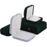 Buy cheap Hanhong Custom Logo Flocked Rectangle Jewelry Package for Bracelet Necklace Earrings from wholesalers