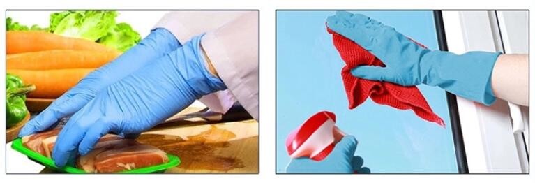 Laboratory Work Safety Nitrile Examination Gloves
