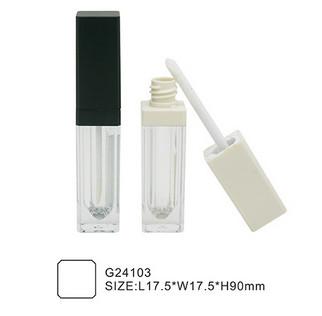 Buy cheap Wholesale Cosmetic Lip Gloss Bottle White Lip Gloss Tube from wholesalers