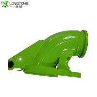 Buy cheap Green Concrete Mixer Parts Outlet Elbow For Zoomlion Boom Concrete Pump product