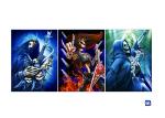 Flip Lenticular 3D Posters With Skull Designs / Lenticular Photo Printing