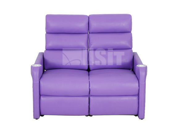 Durable Wood Frame Electric Recliner Lounge , Powered Recliner Chair With
