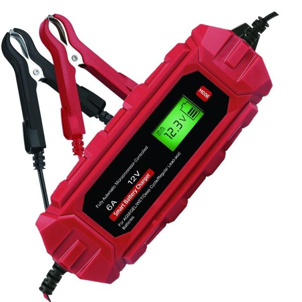 Buy cheap Waterproof Lead Acid Car Battery Charger 2A 6A 6V/12V Battery Charger from wholesalers