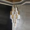 Buy cheap Modern Ceiling Led Chandelier Loft Staircase for Living Room Crystal Hanging Lamp(WH-NC-45) from wholesalers