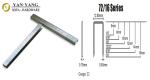 7216 series silver color furniture staples sofa staples mattress clips spring