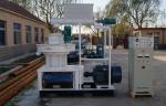 75KW Electric Motor Driven Ring Die Wood Pellet Machine / Pellet Making Machine