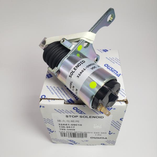 Buy cheap 32A61-09010 136-9517 199-3409 Shutoff Solenoid Valve For 933C MITSUBISHI S4S S6S from wholesalers