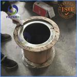Oil Separator Air Compressor Filter Cartridge , Industrial Breathing Air Filter