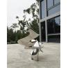 Buy cheap Customized Metal Statue Modern Abstract Sculpture Outdoor For Decoration from wholesalers