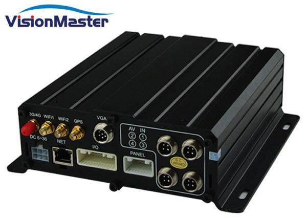 Buy cheap 2TB HDD Vehicle Mobile DVR H264 4G / 3G WIFI High definition PAL or NTSC from wholesalers
