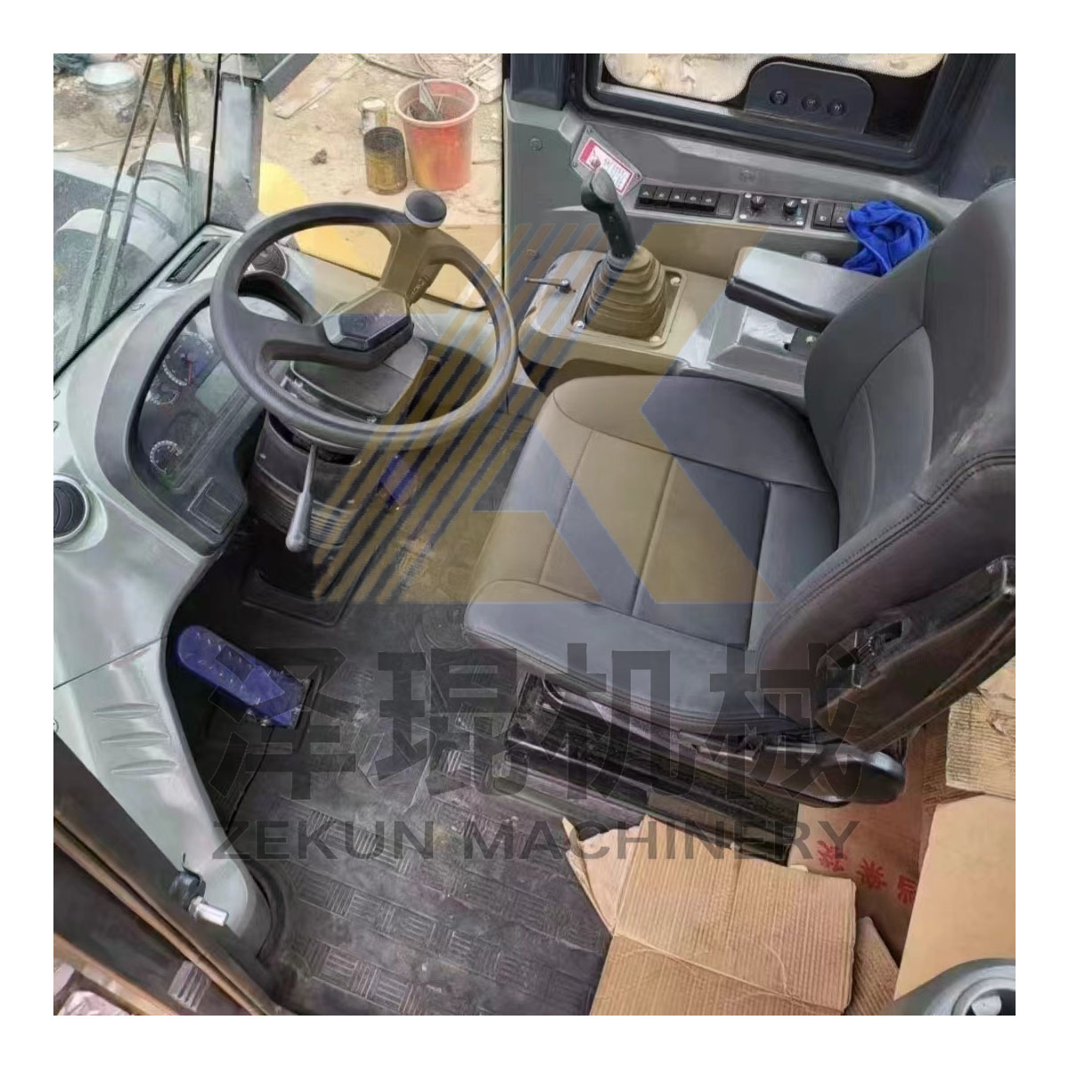Liugong 5 Ton ZL50GN Articulated Wheel Loader with Front Forks in Shanghai 2022 Model