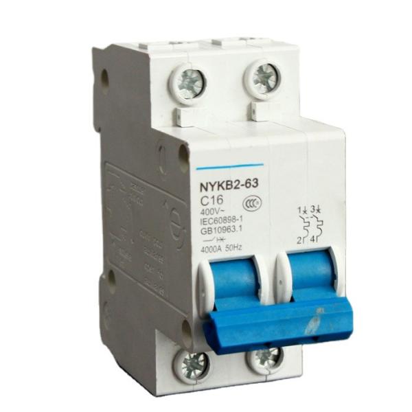 Buy cheap Micro circuit breaker 230V/400V 2Poles Electrical switch DZ47 from wholesalers