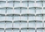 Red Rectangular Slot 3% Tolerance 45Mn Carbon Steel Wire Screen