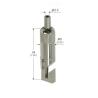Buy cheap Nickel Plated Grippers 9*34mm Square Hook For Hanging Systems YW86125 from wholesalers