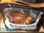 Aluminum foil vacuum frozen roast chicken packaging bag, chicken packaging bag