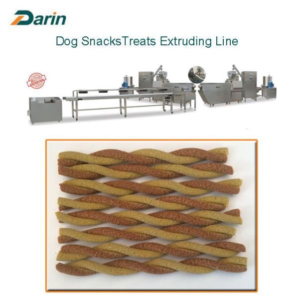 Buy cheap Dog Care Teeth Chewing Snacks Pet Treat Machine 380V Or Customizable Voltage from wholesalers