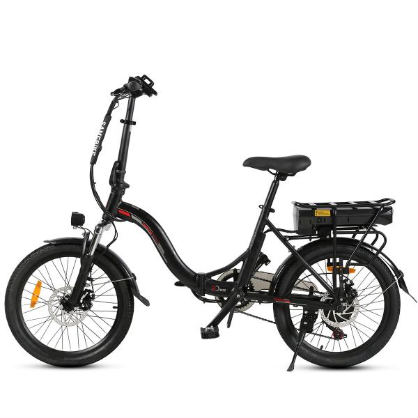 Buy cheap 30Km/h Lightweight Ladies Electric Bike 20 Inch 350W Folding E Bike from wholesalers