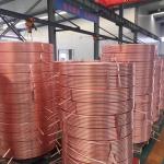1 Inch Copper Pipe Coil For Air Conditioner Cu 99.99% High Pressure