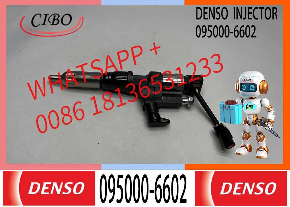 Diesel Common Rail Injector 095000-6600 095000-6601 095000-6602 095000-6603 23670-E0040 For HINO J08E 7.7d/J08C 8.0d