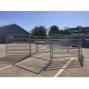 Buy cheap Wrought Iron Galvanized 50x50mm Tube Heavy Duty Cattle Panel from wholesalers