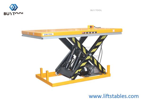 Quality 2000 Lb 1 500 Lb Fixed Electric Lift Table Heavy Duty Hydraulic  1700×850mm for sale