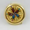 Buy cheap Shinny Gifts Gold Plating Metal Round Shape Cosmetic Mirror from wholesalers