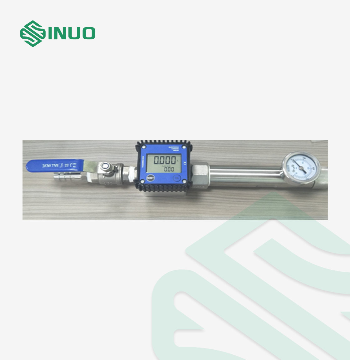 DO-160G Shower Head Nozzle With Digital Flowmeter For Civil Aviation Electronics