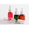 Buy cheap Small Empty Cosmetic Spray Bottles 25ml Fine Mist Sprayer Transparent Ribbed Surface from wholesalers