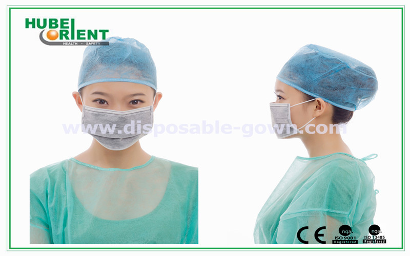 18x9cm Active Carbon Filter Face Mask OEM With Earloop