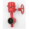Buy cheap 2 3 inch PN16 cast ductile iron Grooved butterfly valves from wholesalers