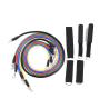 Buy cheap 30LB TPE 11 Pcs Resistance Band Set Tube Workout Bands Bodybuilt from wholesalers