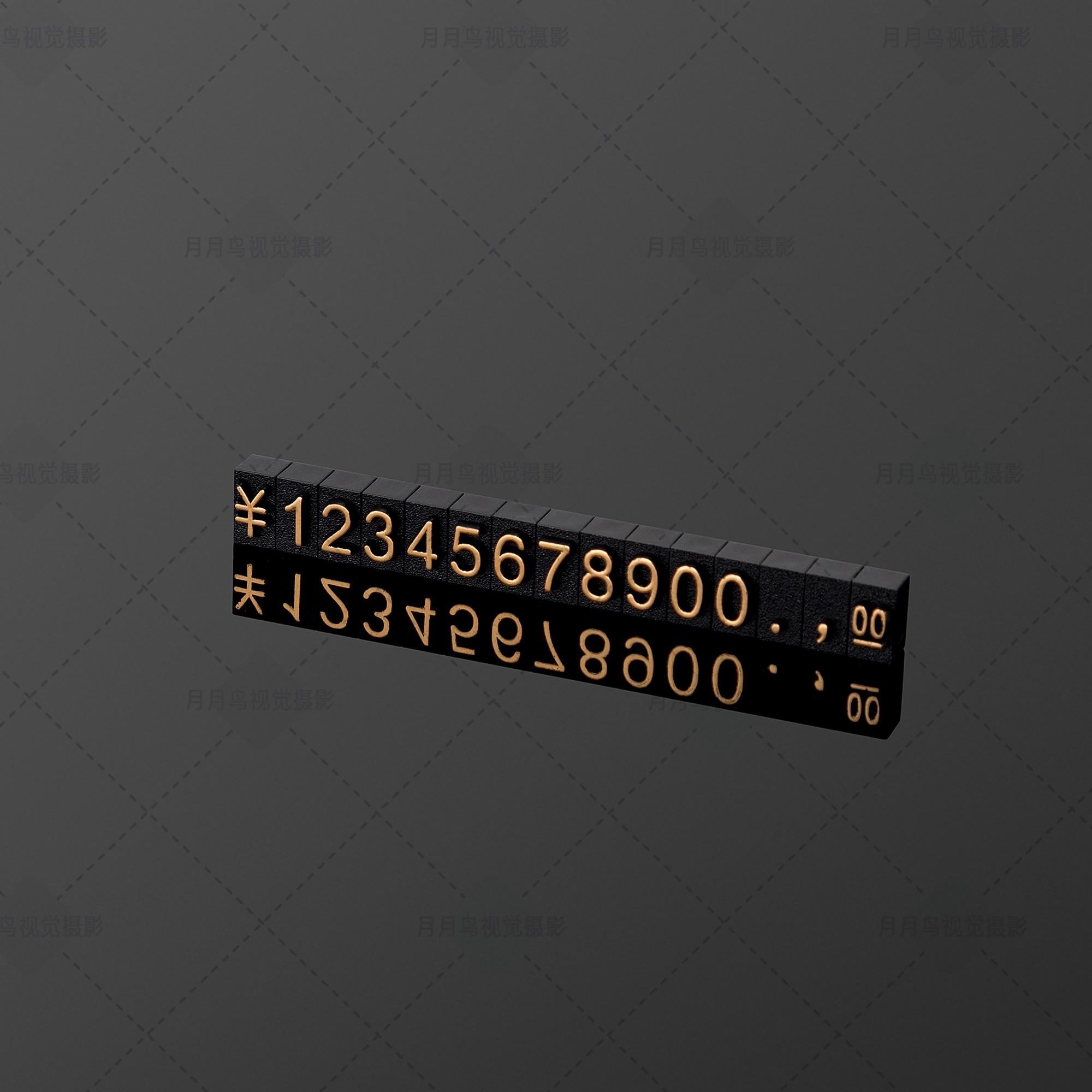 AP1-5-3 ABS Plastics Assembly mall price signs price display for jewellery