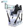 Buy cheap 6 DOF Three Screen Vr Car Racing Simulator Double Seats from wholesalers