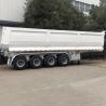 Buy cheap Rocks Transport HYVA Cylinder Hydraulic 80T 4 Axle Tipper from wholesalers