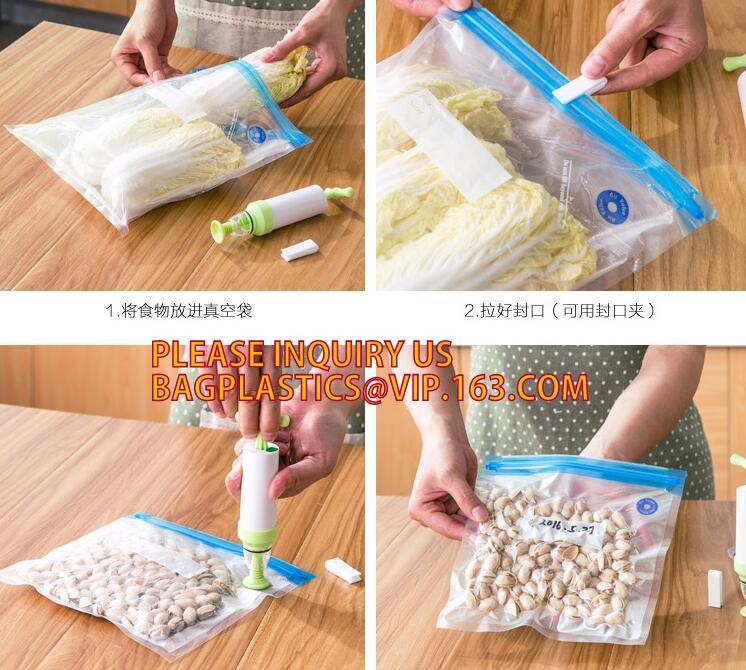 Large 11" x 50' Commercial Grade Vacuum Sealer Food Saver Storage Roll Bags, Vacuum Bag packaging snack/plastic food gra