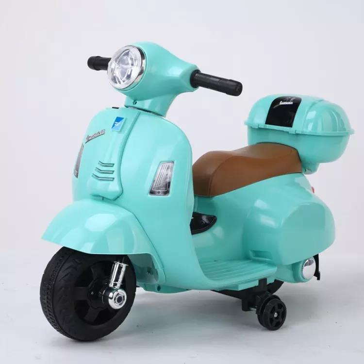 Red Children's Electric Ride On Car Motorcycle Toys for Kids Motor 380*2 Plastic Material
