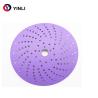 Buy cheap Abrasive Automotive Purple Zirconia Sanding Disc Multi Holes With Velcro from wholesalers