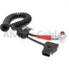 Buy cheap Red Scarlet Epic Camera Power Coiled Twist Cable 6 Pin Right Angle Female to Dtap from wholesalers