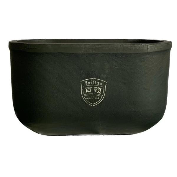 Buy cheap 15.5kg Capacity Cylindrical Crucible Excellent Chemical Resistance 1650.C Max Temp from wholesalers