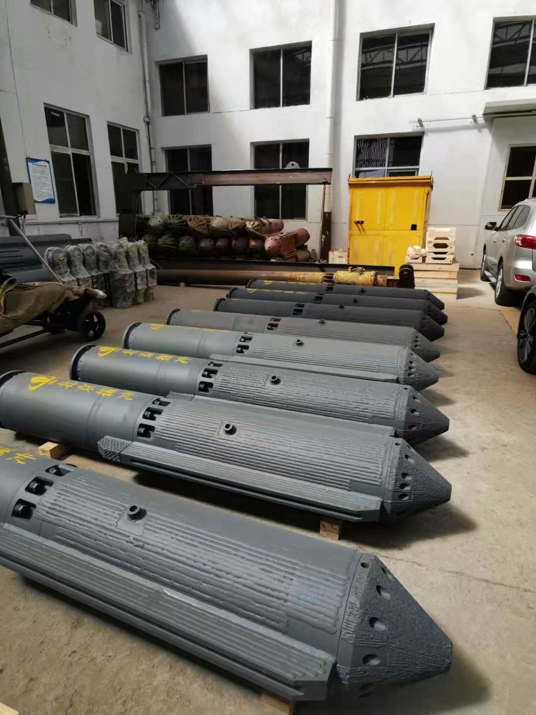 Electrical 75 Kw Vibroflotation Method Stone Column Vibro Composite Ground Bvem