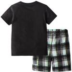 Summer Cotton Cartoon Robot Suit Little Boy Clothes