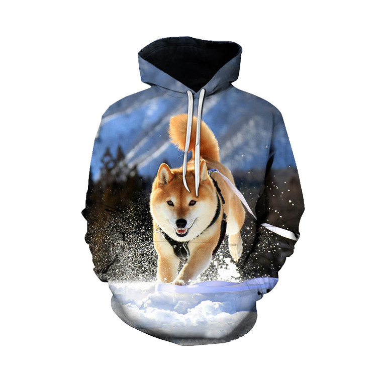 Blank Fleece Sublimation Print Hoodie