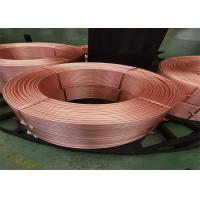 Buy cheap CU-DHP Inner Grooved Copper Tube , Hvac Copper Tubing Washed Surface product