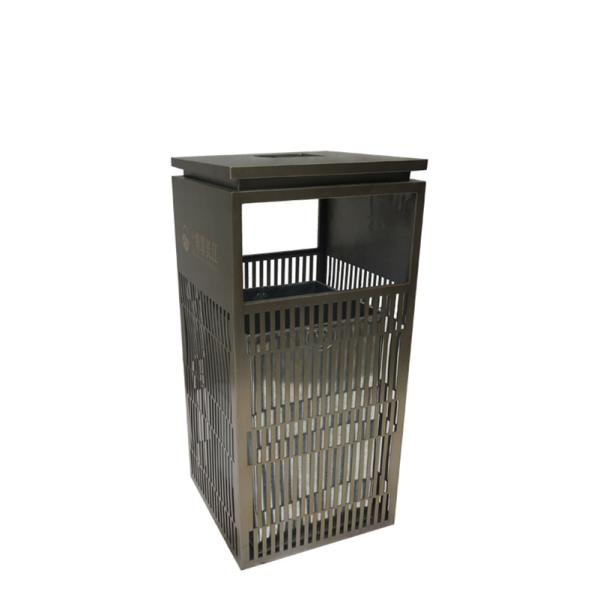 Buy cheap EN840 Certificate 45L Commercial Outdoor Trash Cans from wholesalers