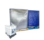 Double Faced Cool Shield Bubble Thermal Pallet Covers Waterproof Insulated For