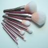 Buy cheap Soft Hair Luxury Makeup Brush Set High Gloss Pink Aluminum Handle from wholesalers