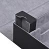 Buy cheap Elegant Black Leather Gift Box Cards Set Packaging Box from wholesalers
