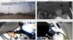 0.9" Screen Size 2CH 1080P SD CARD Dash Cam MDVR 256G 4G with All Accessories