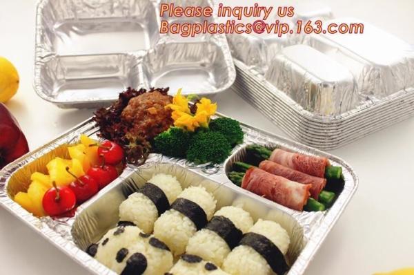 Buy cheap Compartments Takeaway Eco Friendly Dinnerware Flat Board Lids, Hot Cold Freezer Oven Safe Treat Goodie Party Leftovers from wholesalers